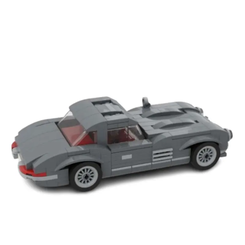 مكعبات بناء جسيمات صغيرة متوفرة MOC-94282 57356 سيارة، لعبة بناء، نموذج ثلاثي الأبعاد، هدية، زخرفة تعليمية ذاتية الصنع للأولاد