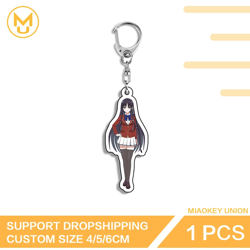 Horikita Suzune Lovely Keyring Innovative Acrylic Stand Anime Girl Decorative Line Of Photo Wall Key Slot That Are Famous In Tk