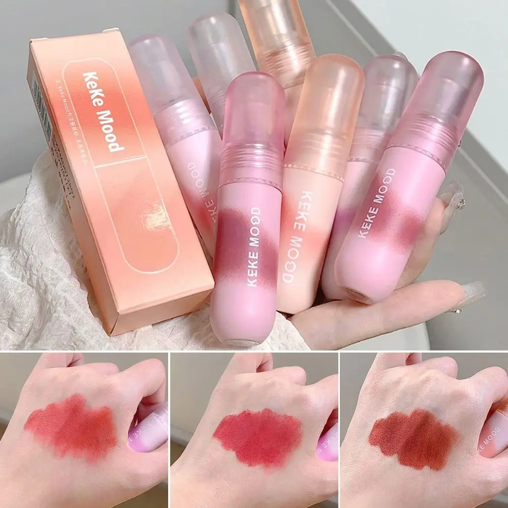 Langdurige Lip Glazuur Nieuwe Make-Up Tools Waterdichte Fluwelen Matte Lippenstift Non-Stick Cup Gemakkelijk Aan Te Brengen Lippenstift