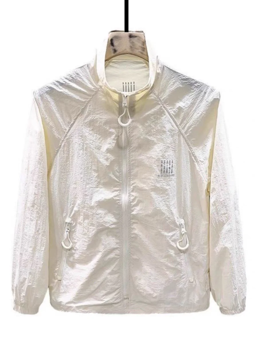 

Повседневный легкий тихой сухой воротник-стойка, мужской летний солнцезащитный костюм Jaet, уличный модный молодежный Sle