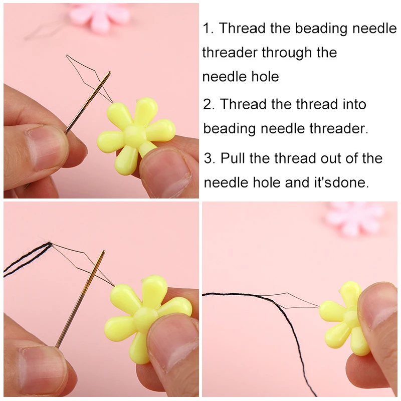 Candy Flower Needle  Easy Use And Carry Suitable For Those People Who Have Dim Eyesight