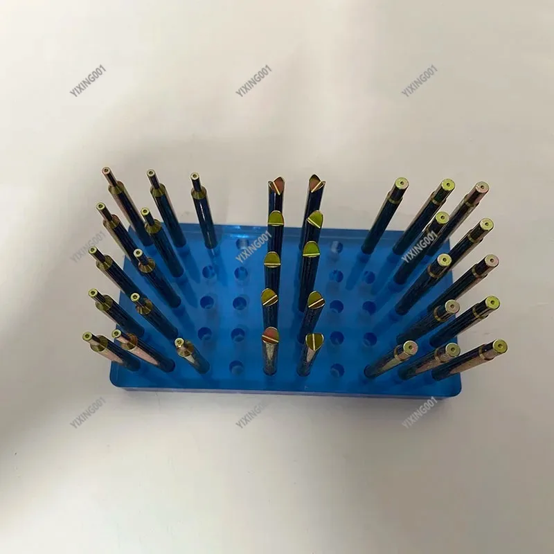 34Pcs High Precision Gemstone Facet Gauge Sticks