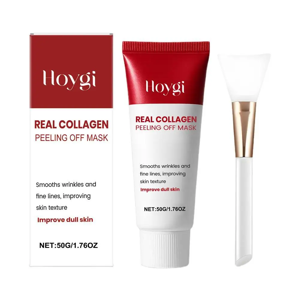 

50g Collagen Peel Off Facial Mask Gently Cleansing Deeply Hydrating Moisturizing Face Mask Korean Skin Care Cream