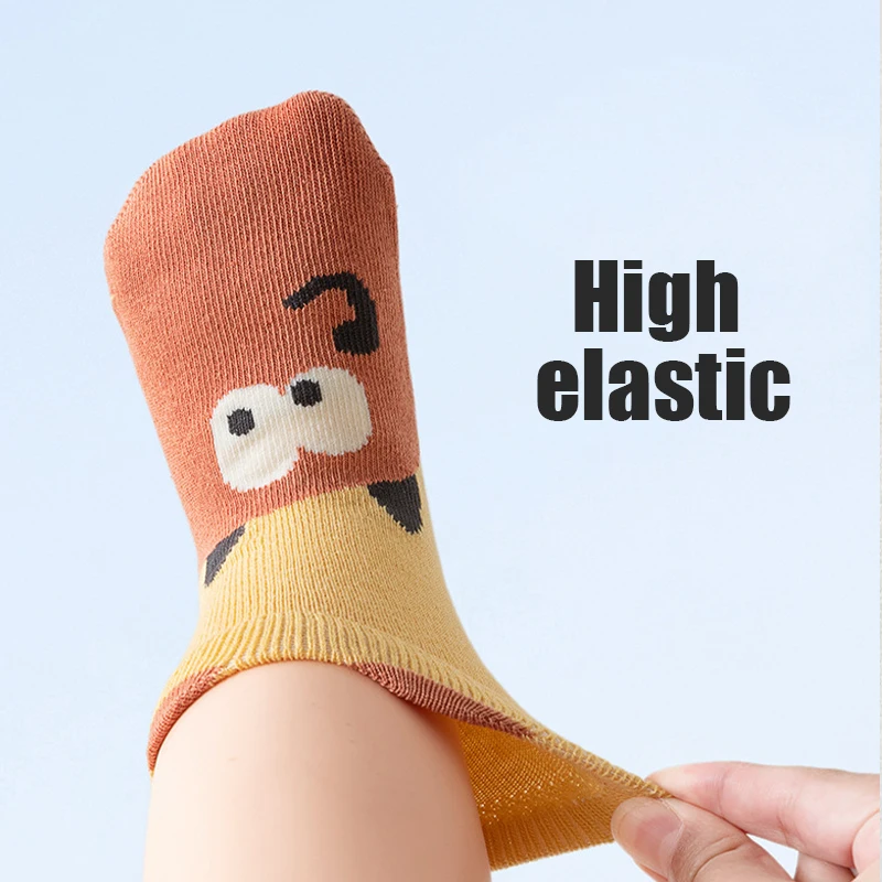 Children Floor Socks Cute Cartoon Non Slip Infant Socks Comfortable Indoor Floor Socks for Toddler Boys Girls