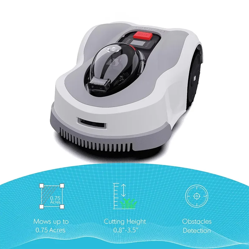 

Робот-лесорубка N1000 3000г. ㎡ N2000 6000 ㎡ Прочная популярная граница — меньше газона — косильный робот с RTK GPS