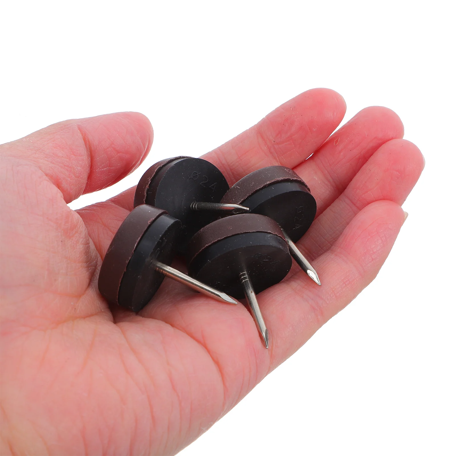 40 Pcs Furniture Non-slip Mat Feet Levelers Chair Chairs Anchor Nails Foot Pp Anti-slip Stickers