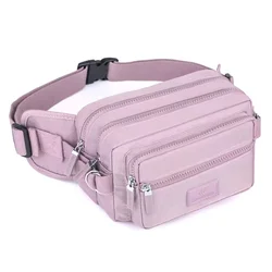 New 2023 Oxford Waist Bag for Women Multifunctional Large Capacity Waterproof Business Wallet Casual Travel Belt Fanny Packs