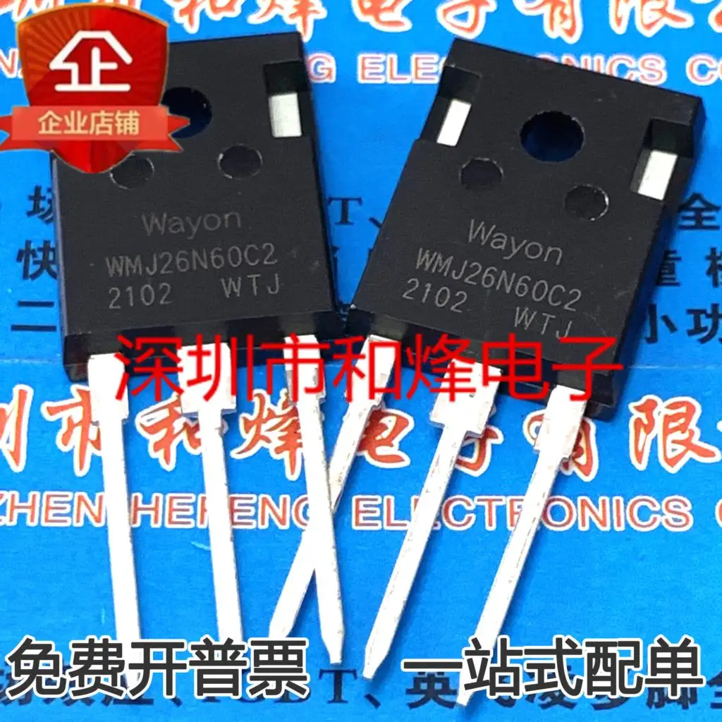 5PCS-10PCS WMJ26N60C2 TO-247 MOS 26A 600V NEW AND ORIGINAL ON STOCK