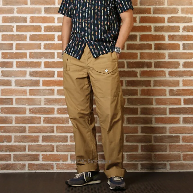 Non Stock 1943 British Army KD สีกากี Vintage กางเกงผู้ชาย Gurkha Gurg กางเกง