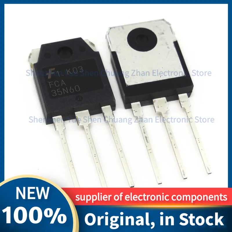 

NEW Original 5Pcs FCA35N60 35N60 TO-3P Original disassembly