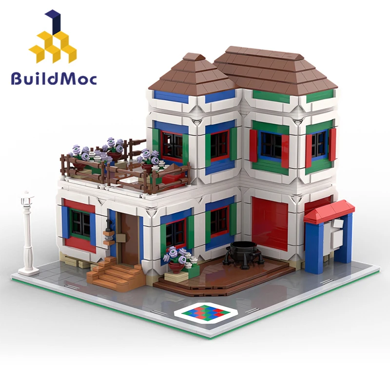 

BuildMoc Tears of the Kingdom Tarrey Town Building Blocks Set Link Novice Village Monster Bricks Toys For Children Birthday Gift