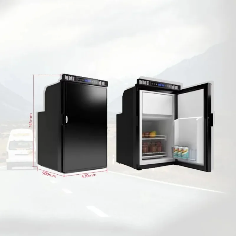 

12V/24V Portable RV Refrigerator With Large Capacity Energy-Efficient RV Refrigerator
