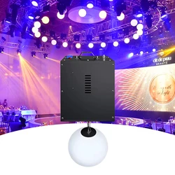 3D Up Down Lifting Height Ball Light RGB DMX512 Connect Stage Effect Kinetic Magic Ball Hanging Lift Led Ball Light For DJ Disco