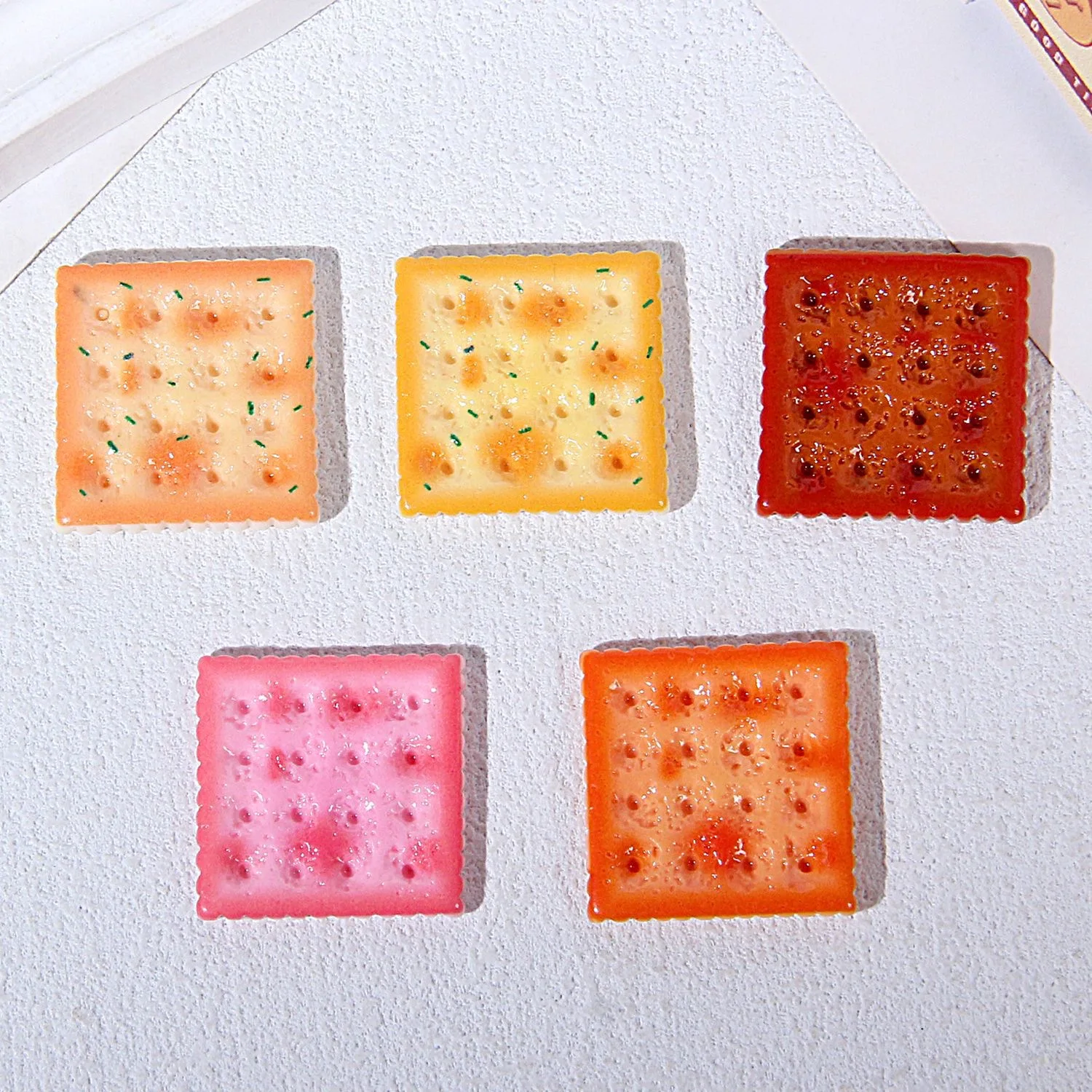 New  Biscuits Miniatures Resin Figure Cabochon Flatbacks Material Kawaii Accessories Scrapbooking Materials Crafts Diy