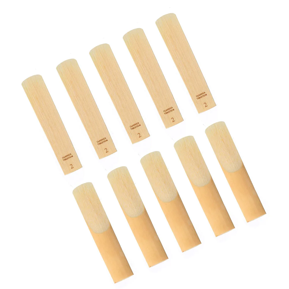 Reeds Saxophone Reeds Saxophone Reed 2.0/2.5/3.0 Excellent Pitch Stability High-strength Quick Response Yellow