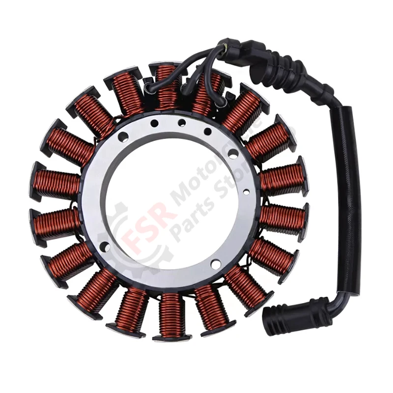 30017-08Magneto Stator Coil For Harley-Davidson Blackline Cross Bones Dyna Fat Boy/Lo Heritage Softail Rocker/C Softail/Springer