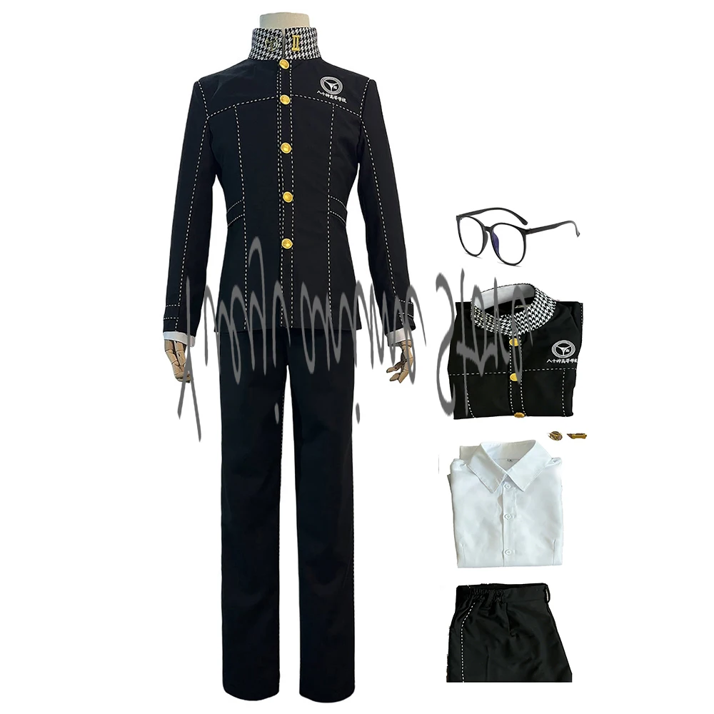 

Customized -Narukami Yu Cosplay Anime Cosplay Costume - Men's Adult High School Uniform Set