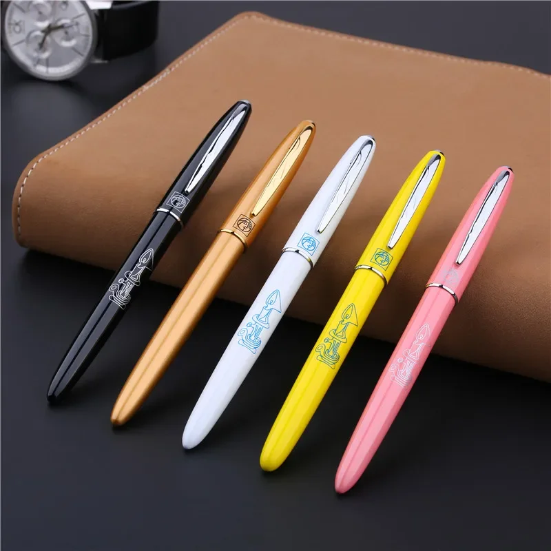 

Picasso 606 Pimio Collection Classic Multicolor Rollerball Pen with Black Ink Refill Office Business School Writing Pens