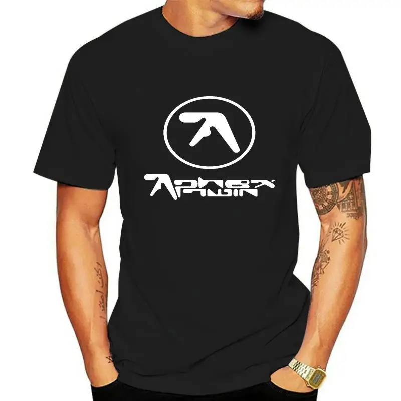 APHEX TWIN LOGO T SHIRT PREMIUM TEXTURED PRINT PUNK INDIE ALTERNATIVE