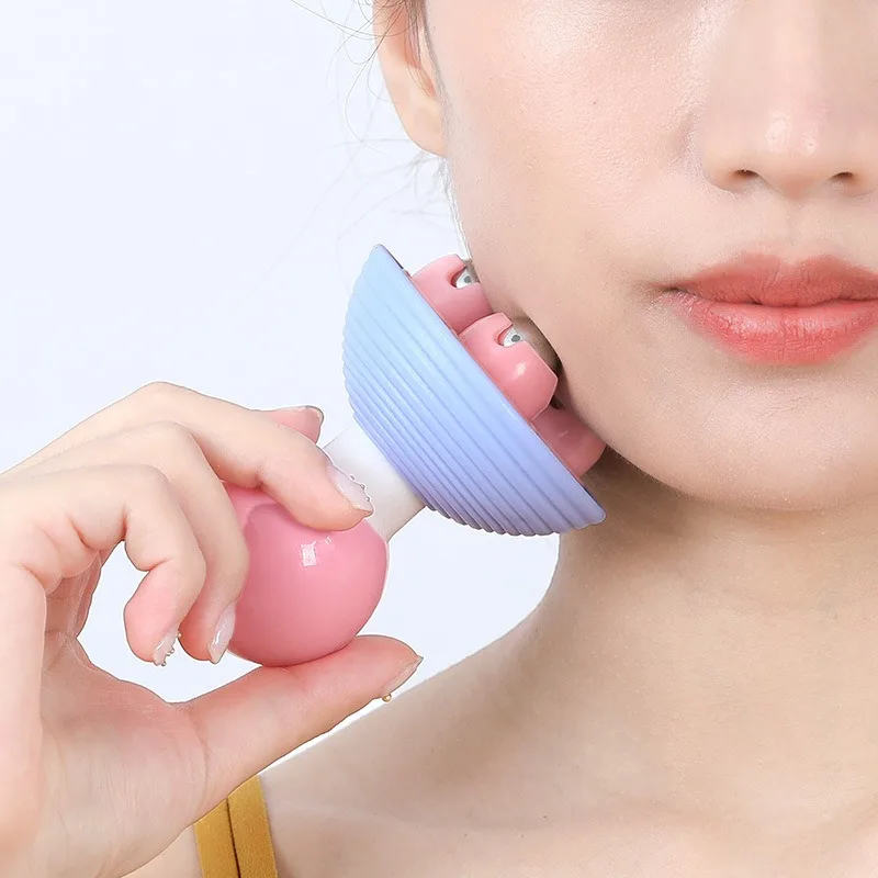 

Handheld Roller Massager Magnetic Bead Massager Meridian Brush Body Soft Belly Full Body Muscle Relaxation