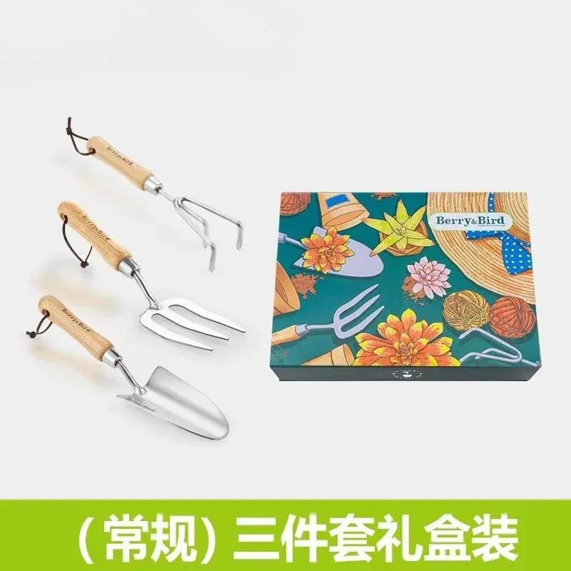 Durable Gardening Tools Four-piece Set Planting Flowers for Potting, Loosening Soil and Mixing Fertilizer Household Balcony