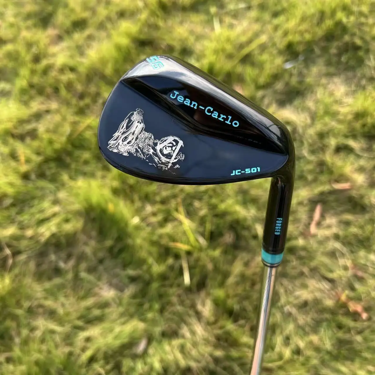 Jean Carlo Forged Soft Iron Golf Wedge & Sand Wedge CNC Milled Face for Superior Spin and Precise Distance Control