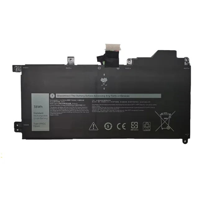 

1fkcc for dell latitude7200 7210 2-in-1 2-in-1 d9j00 laptop battery 4250mah