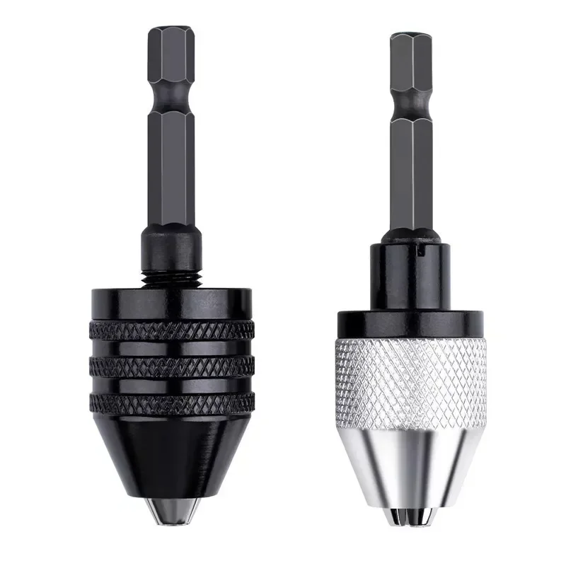 

Hexagonal Handle Three-Claw Conversion Drill Chuck Multi-Functional Three-Claw Small Electric Grinding Chuck Mini Three-Claw Dri