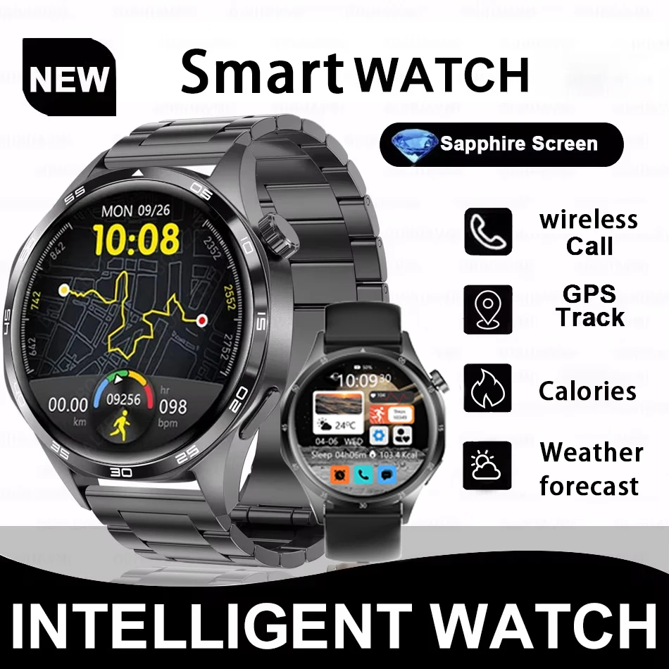 

Оригинальные GPS Смарт-часы для мужчин 360*360 AMOLED экран сердечного ритма Bluetooth вызов IP68 водонепроницаемые мужские умные часы для мужчин для Android IOS