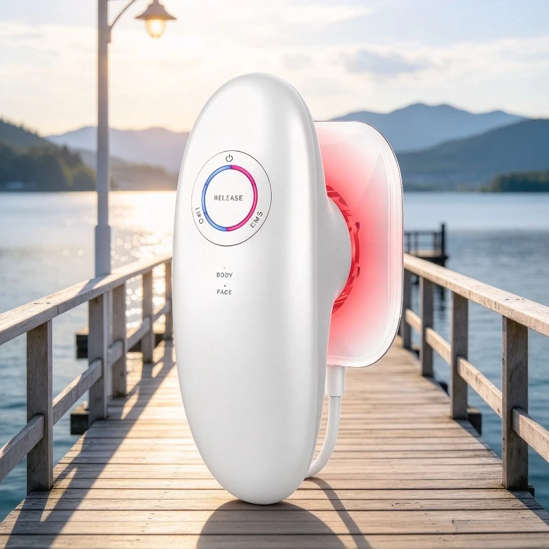 Multifunctional Beauty Device EMS Microcurrent Negative Pressure Suction LED Red Light Face Body Care Home Use Beauty Equipment