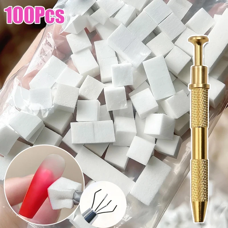 Square Nail Art Sponge Brush Gradient Nail Brush Gel Polish Design Nail Sponge Grab Pen Manicure Tool Professional Painting Tool