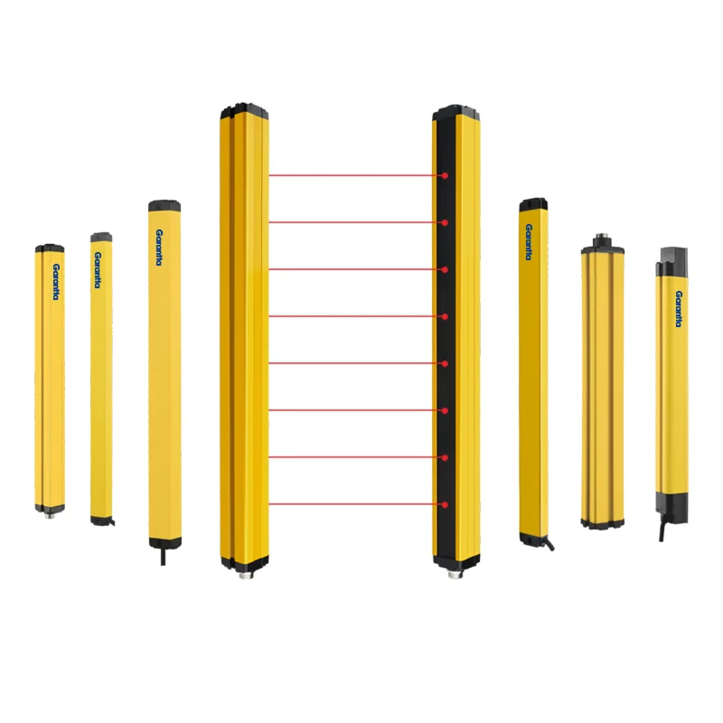 High Precision 20mm Resolution Safety Light Curtain Long Distance Through-beam Photoelectric IP65 Guarding System