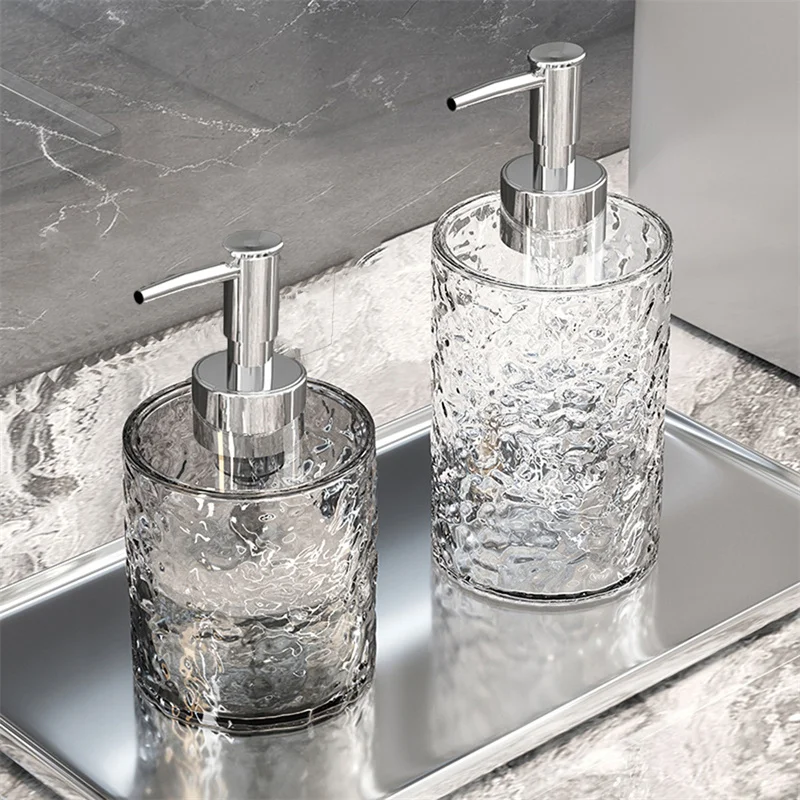 Soap Dispenser Bottles Refillable Press Hands Dishes Liquid Dispenser Kitchen Bathroom Countertop Soap Containers Soap Bottle view 3