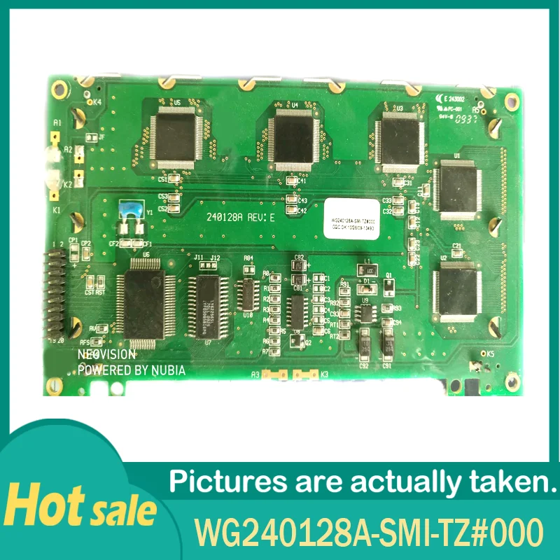 100% Working WG240128A-SMI-TZ#000 240*128 LCD Display Screen