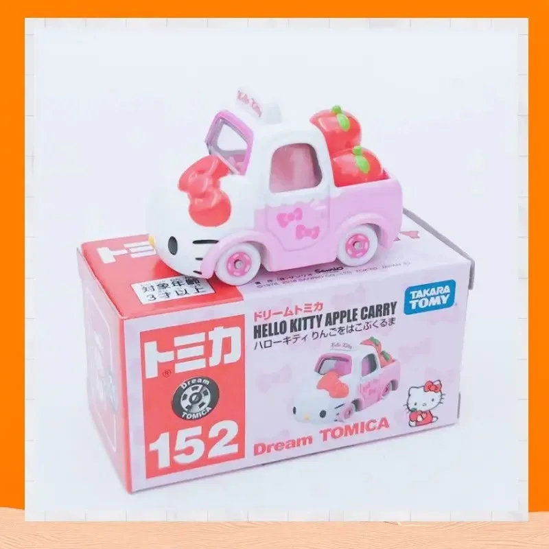 

TOMY TAKARA TOMICA 152, модель автомобиля из сплава Hello Kitty Dream, Коллекционная игрушка