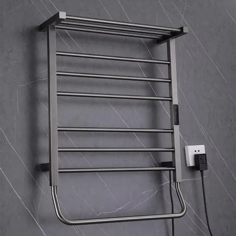 Индивидуальная электрическая домашняя вешалка для полотенец от производителя, вешалка для полотенец с подогревом, вертикальная для ванных комнат