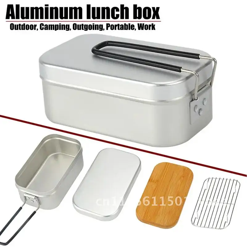 

Сверхлегкая посуда, посуда для кемпинга, ланч-бокс, кастрюли, аксессуары для пикника, уличные столовые приборы, кухонный набор, пеший туризм, спорт