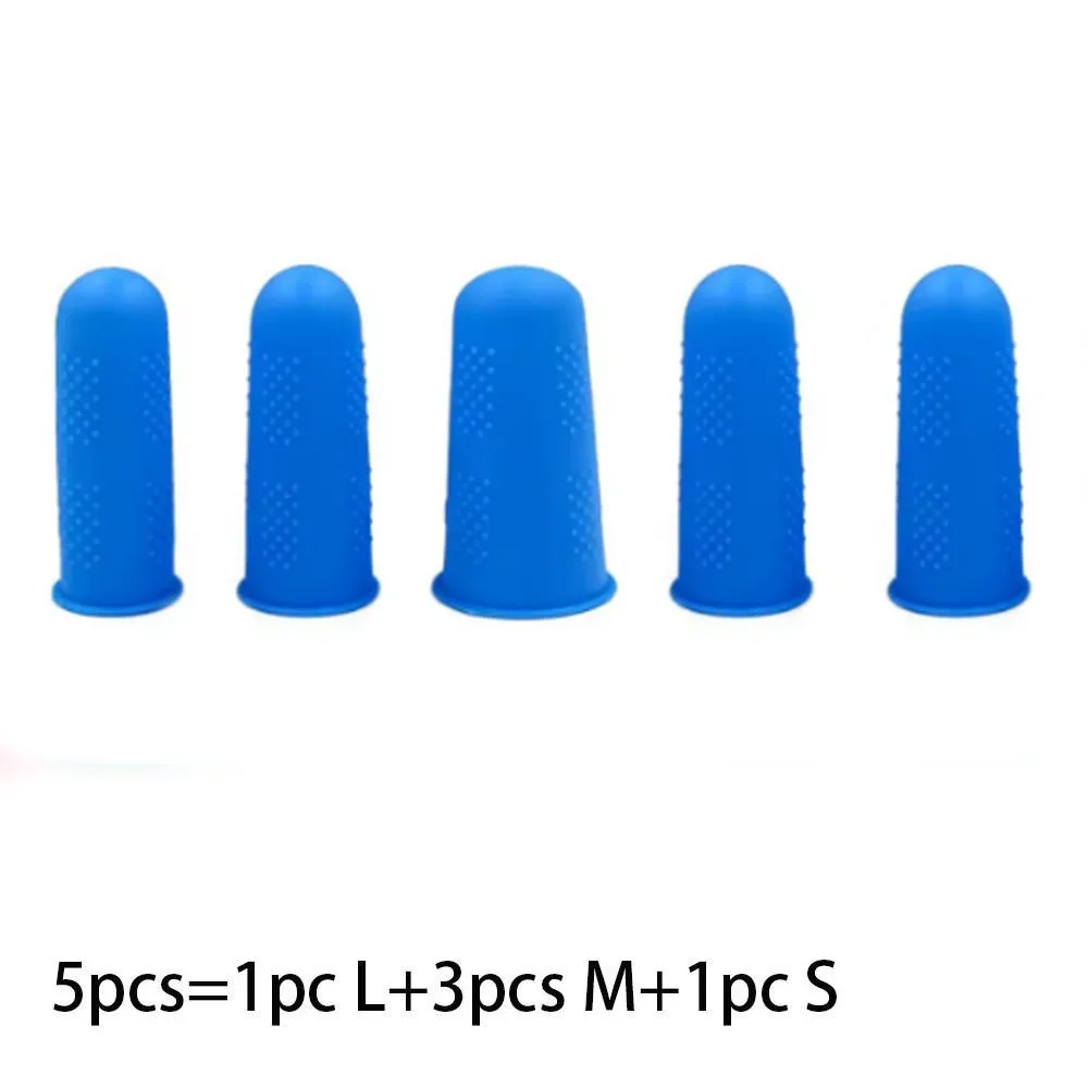 

Anti-cut Breathable Protective Sewing Accessory Thimble Cooking Kitchen Tool Finger Protector Finger Cover Finger Sleeves