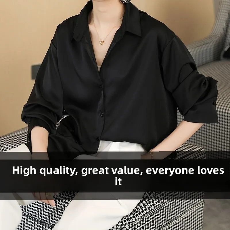 

Женское длинное шелковое шифоновое атласное пальто из тонкого полиэфирного волокна, не деформирующееся, для повседневной носки