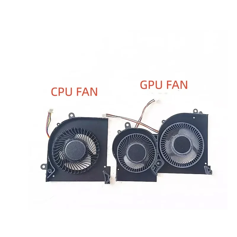 GPU CPU Cooling Fans For MSI GS65 GS65VR WS65 16Q4 Stealth 8SE 9SF MS-16Q4 Laptop Cooler Radiator Fan DC5V 0.5A BS5005HS-U3I U3J