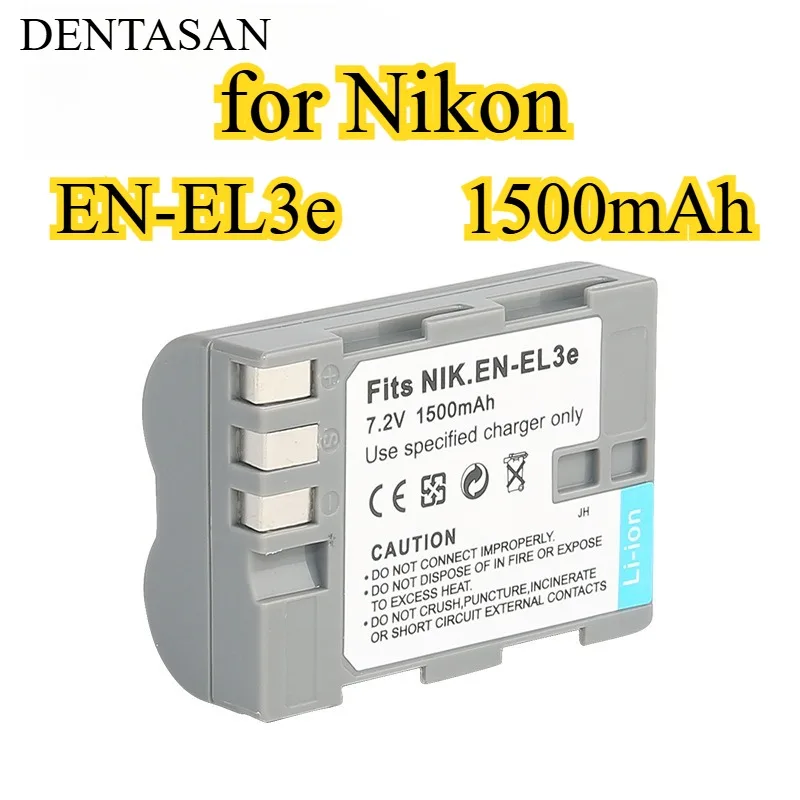 1500Mah En-El3E Cam… - image