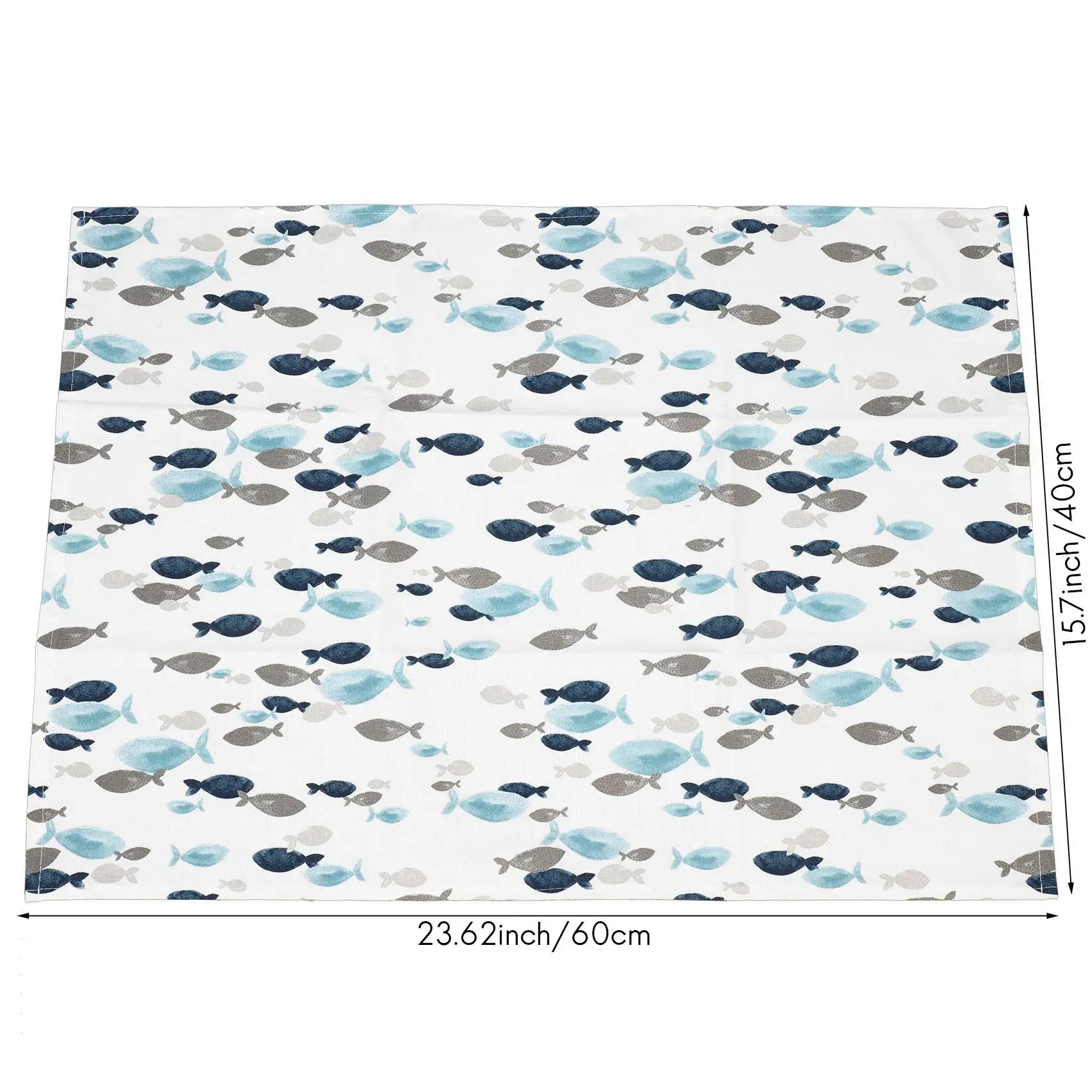 6Pcs Cotton Table Napkins Cloth Tea Towel Absorbent Scouring Pad Reusable Kitchen Towels Cleaning Cloth Handkerchief Party Dinne