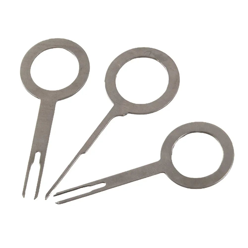 1set Auto Electrical Terminal Wiring Crimp Connector Pin Removal Key Tool Kit Auto Wiring Harness Plug Terminal Removal Tool