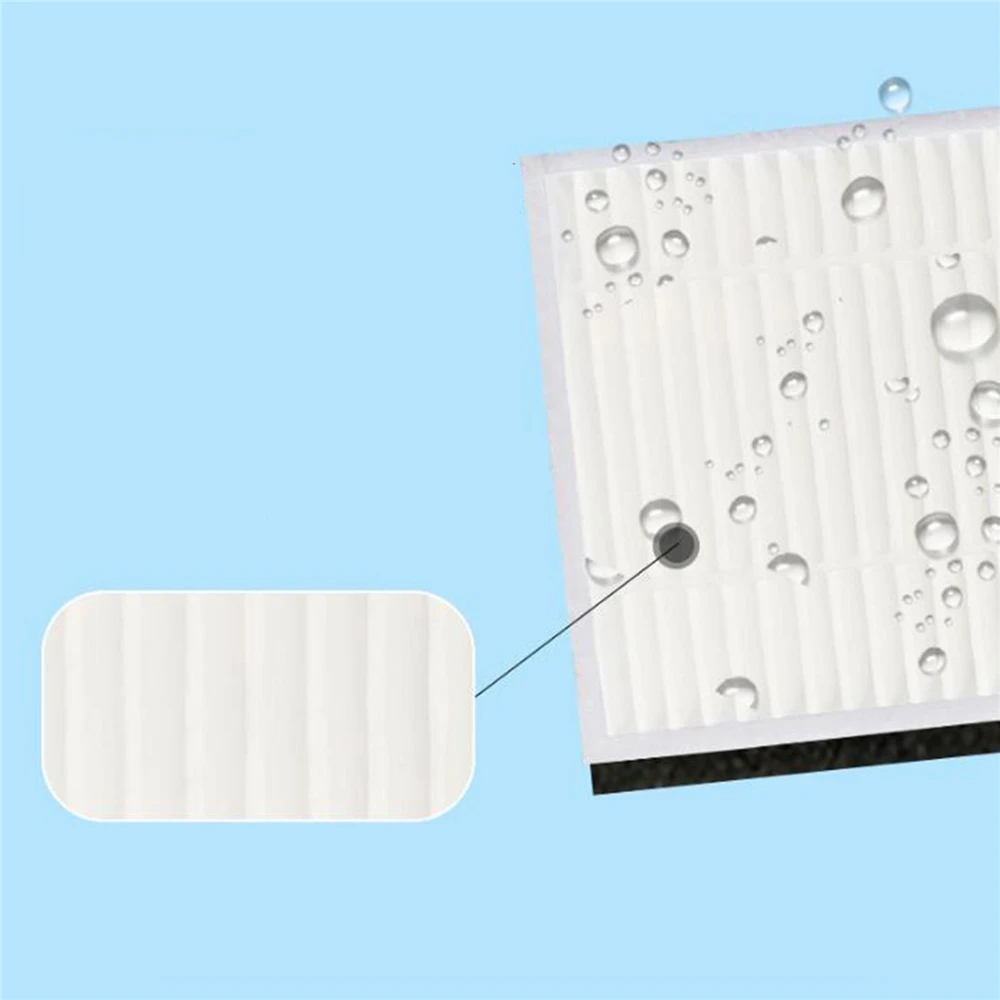 Pano de esfregão de microfibra filtro hepa escova lateral peças de reposição para ecovacs yeedi k650 robô aspirador de pó acessórios