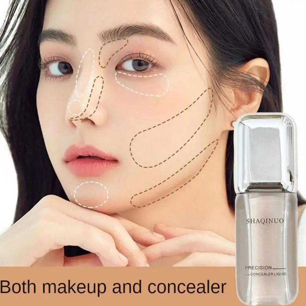 2025new corretivo líquido de longa duração 3 cores corretivo cosméticos marcas de acne manchas círculos escuros precisão corretivo líquido