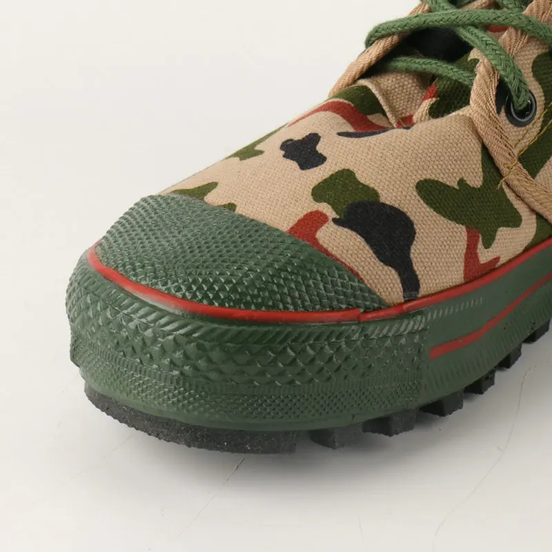 Men's Boots High-Top Anti-Slip Canvas Boots Rubber Sole Safety Shoes Man Shoes