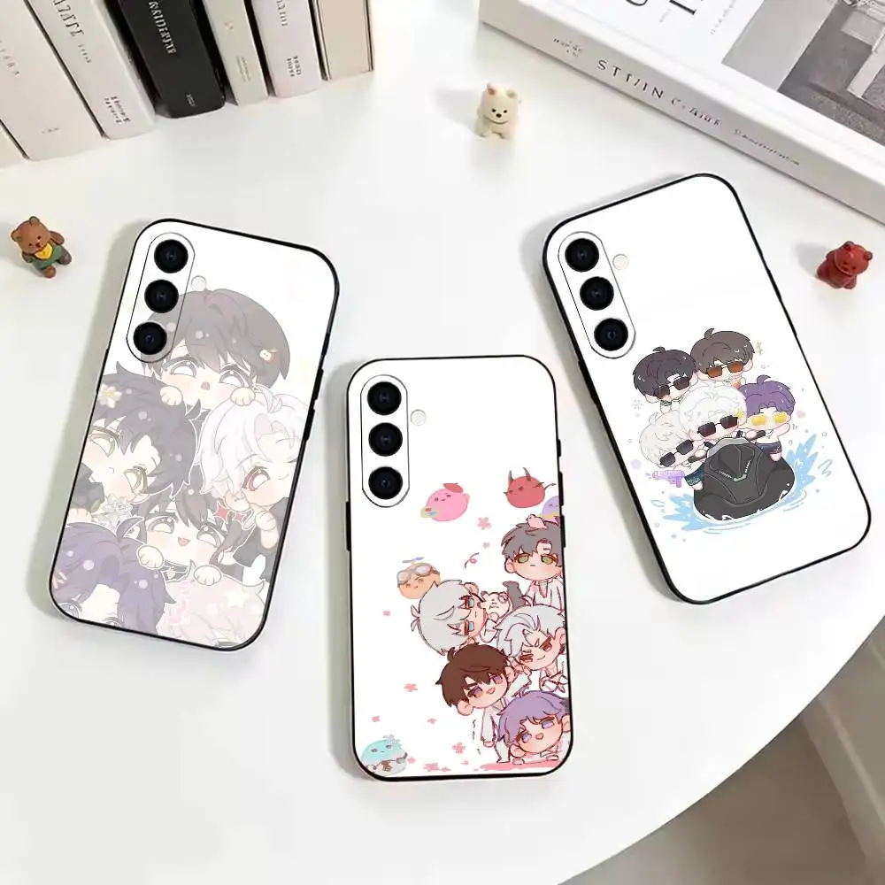P-Popular game L-Love and Deepspace  Phone Case For Samsung Galaxy A73, A72,A70,A53,A52,A51,Soft Silicone Black Cover