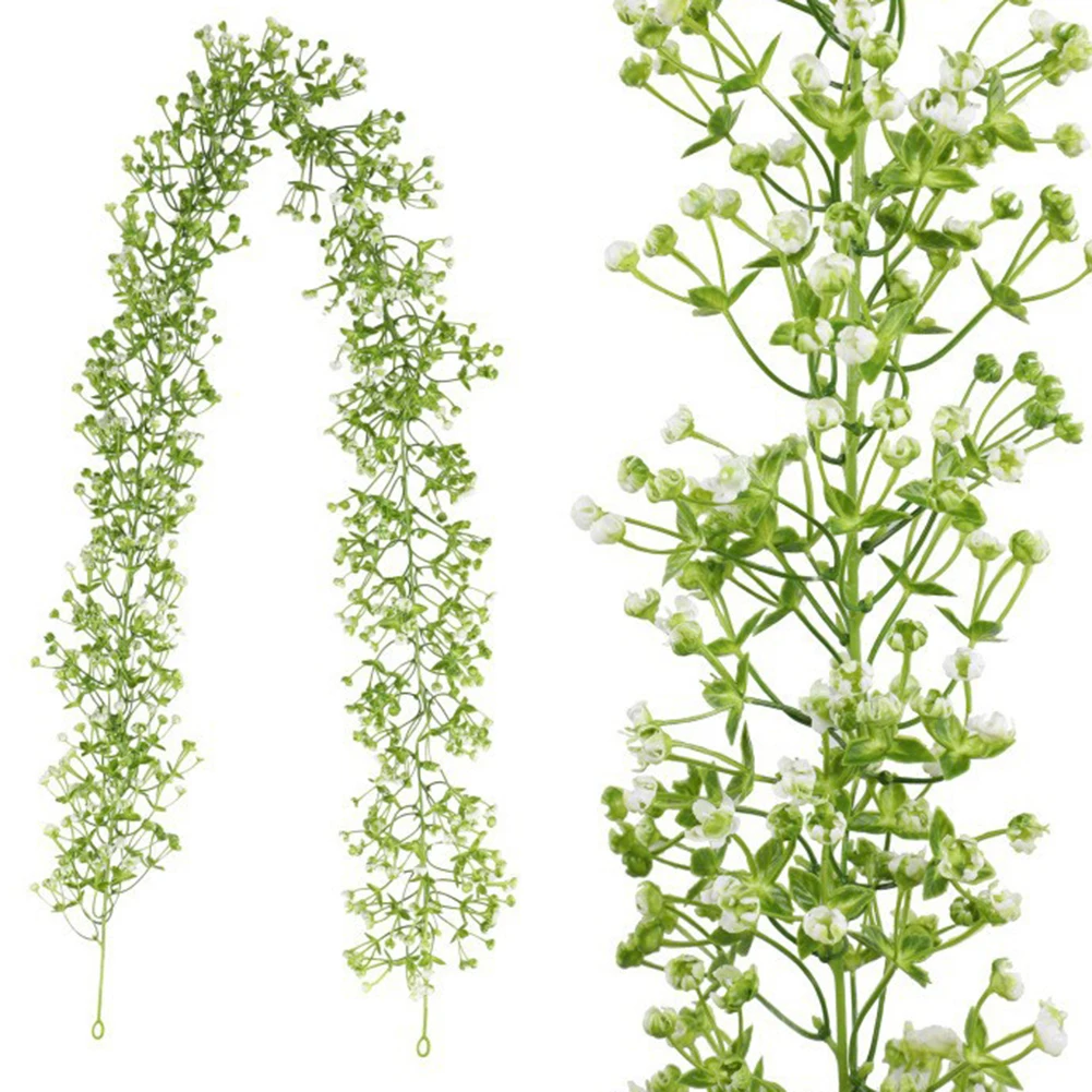 

Искусственная гирлянда из гипсофилы для свадебного декора, разноцветная, пластиковая, универсальная, для использования на улице