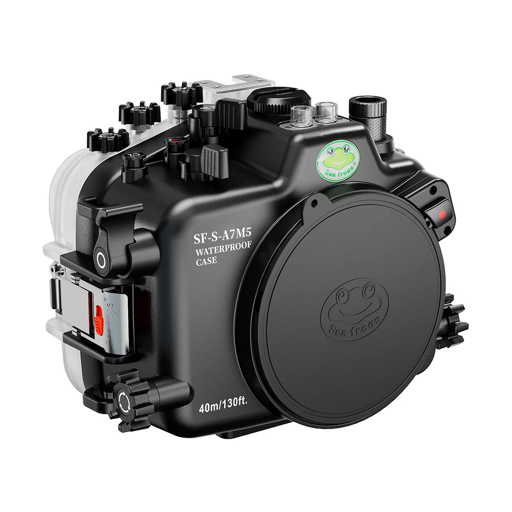 Seafrogs 40M Waterproof Camera Housing Dive Camera Case For Sony A7M5 Durable Protective Case for Underwater Photography