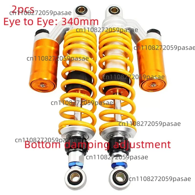 Adjustable Damper Damping True Air Spring Hydraulic Oil 320-400mm Round Head Fork